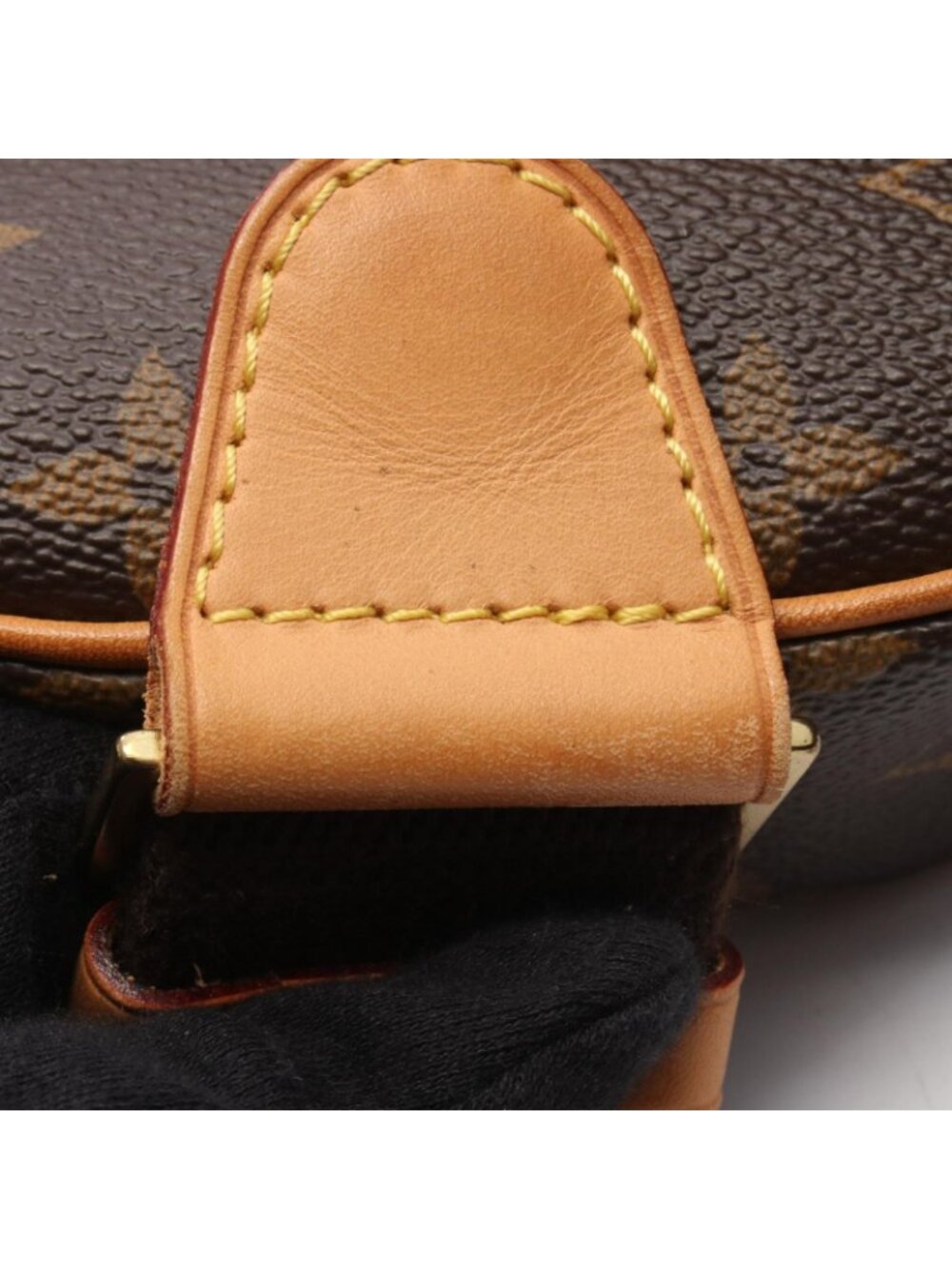 Louis Vuitton Waist Bag Pochette Gange Canvas Leather - Picture 9 of 9